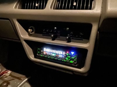 New stereo installed