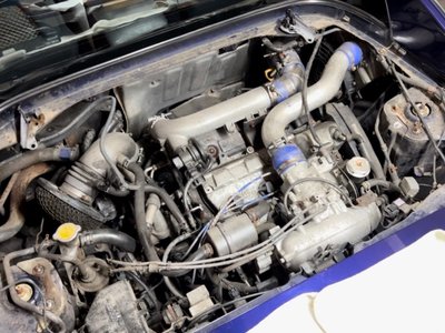 Engine bay strip down