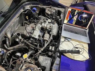 Engine bay strip down