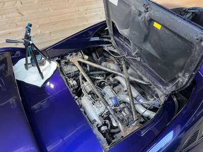 Engine bay strip down